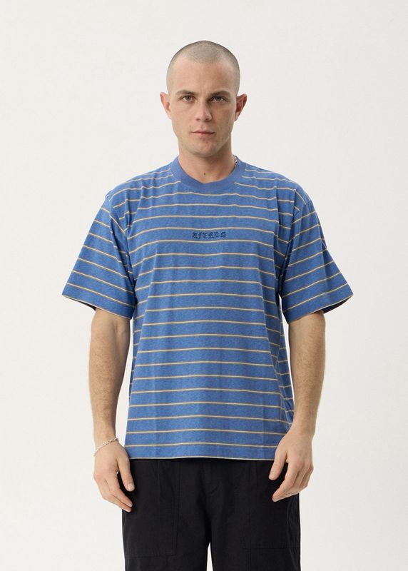 EUREKA RECYCLED BOXY TEE - SLATE BLUE