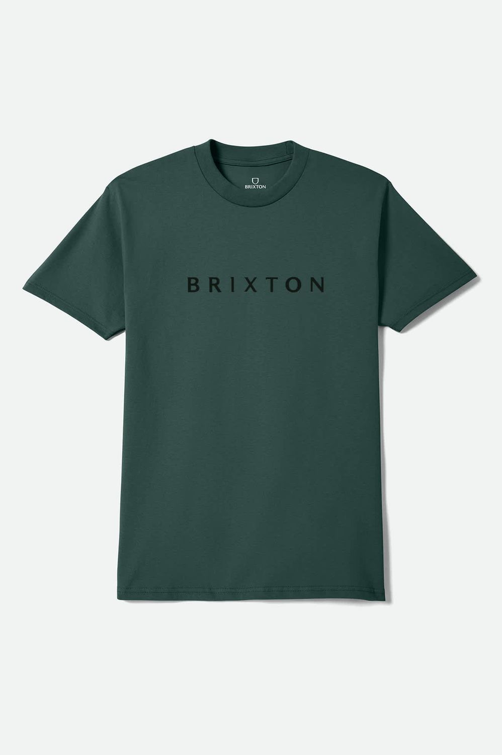 ALPHA LINE S/S STND TEE - FOREST GREEN