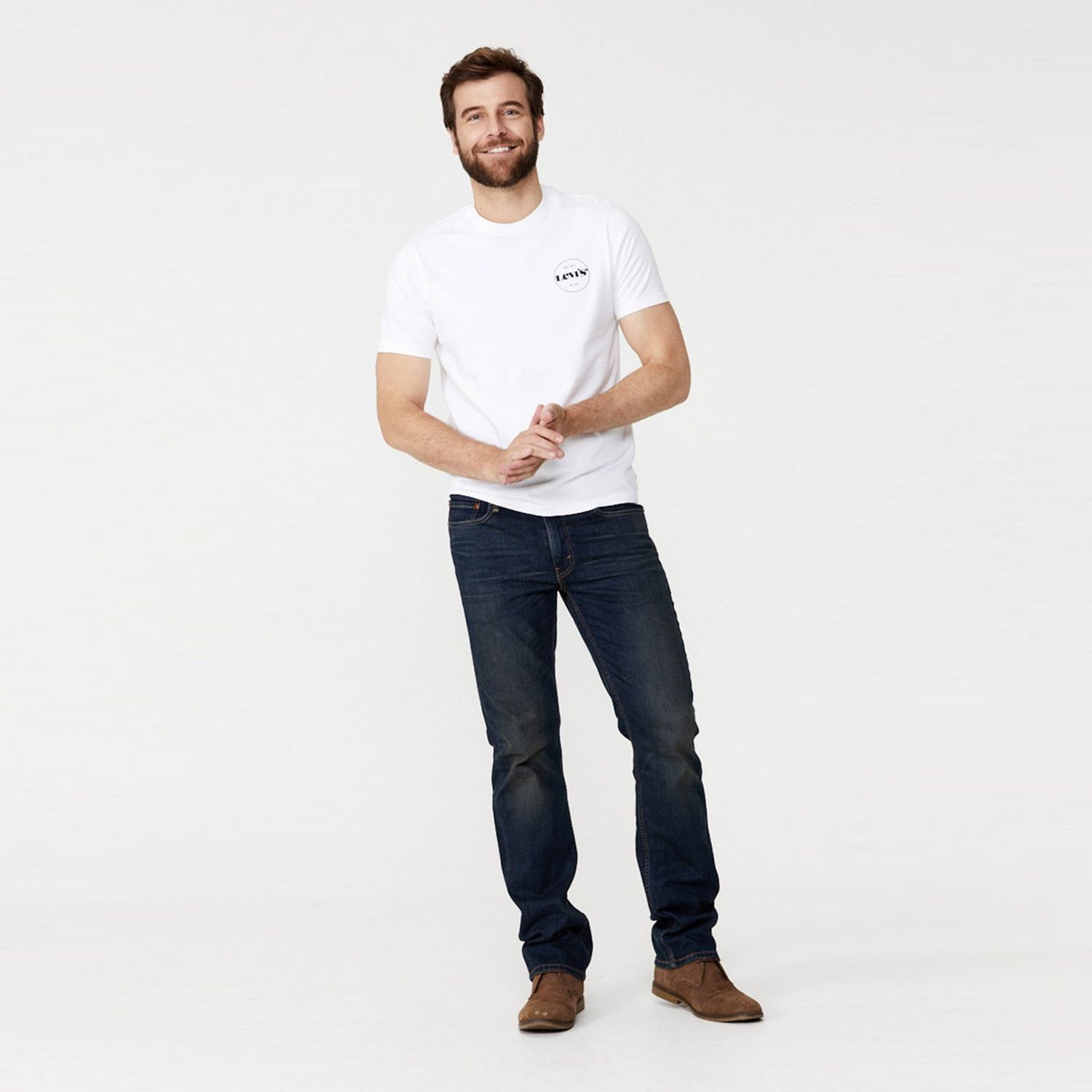LEVI'S MEN 514 STRAIGHT JEANS - COVERED UP
