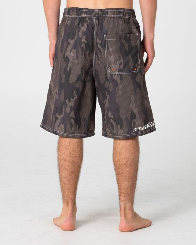 RAMBO ELASTIC WAIST BOARDSHORT - CAMO