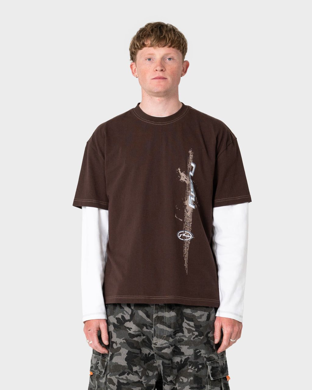 MORNING GLORY SHORT SLEEVE TEE - JAVA
