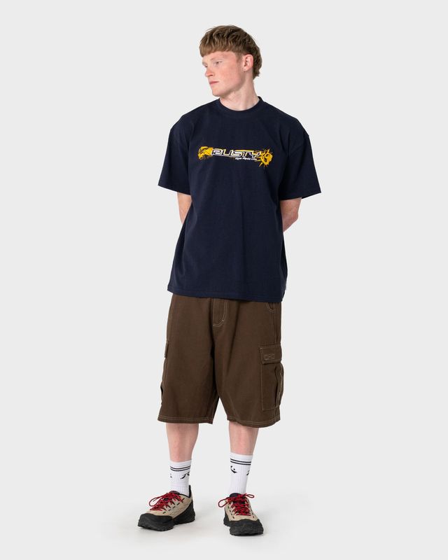 FOUR BY FOUR SHORT SLEEVE TEE - NAVY BLUE