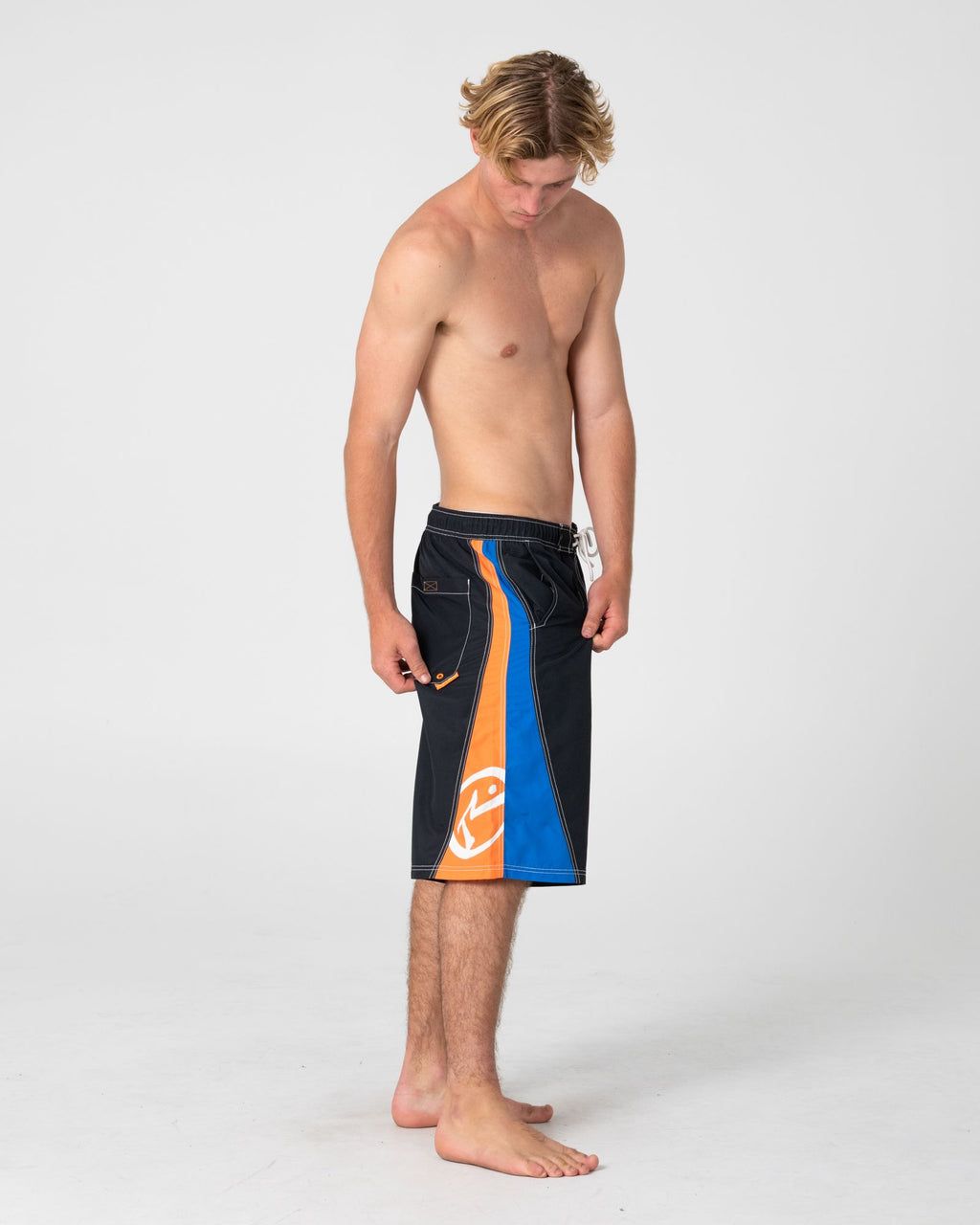CARNAGE HYBRID WAIST BOARDSHORT - BLACK