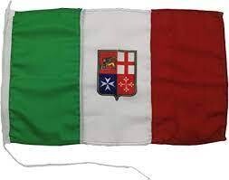 BANDIERA ITALIANA PER GOMMONE