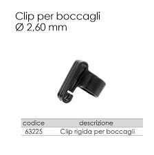 CLIP PER BOCCAGLI DIAM.2.60 CM