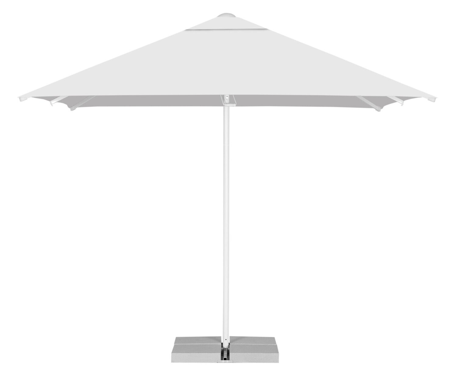 Grands Parasols, Type: Classic, Format: 3.00 x 3.00, Bas volet: Non, Second toit: Non, Rain gutter: Non
