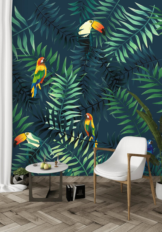 Toile tendue Tropical