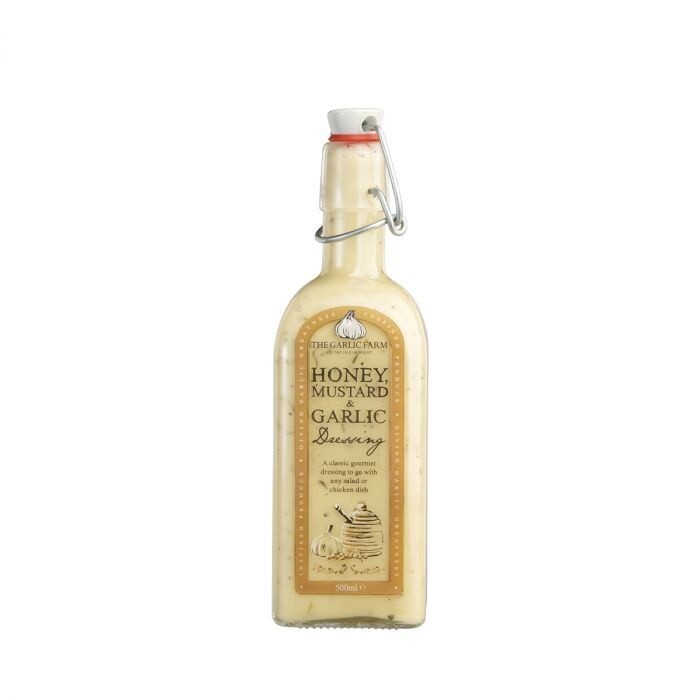 The Garlic Farm Honey Mustard & Garlic Dressing 500ml