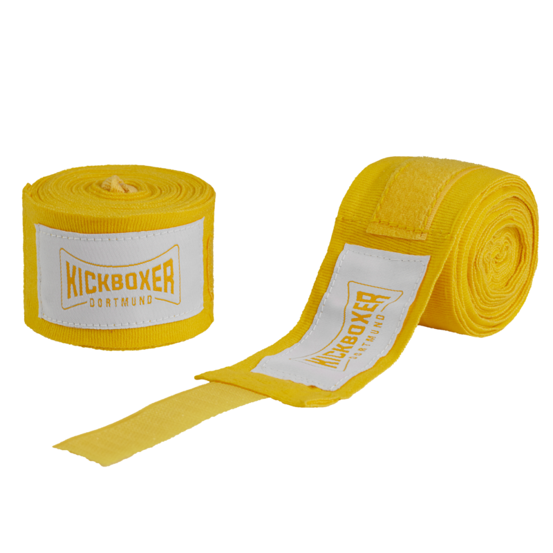 KBD Hand- Boxbandagen gelb KBD Hand- Boxbandagen gelb