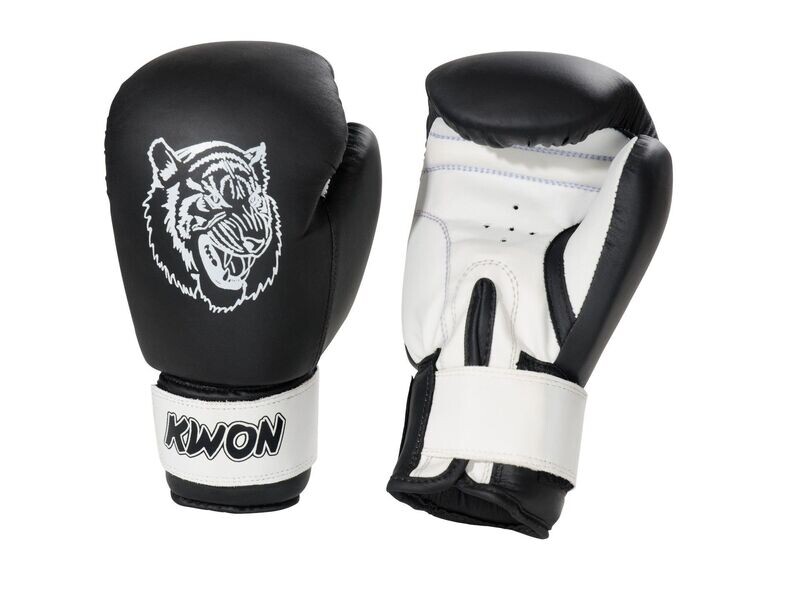 Kwon Kinder-Boxhandschuhe Kwon Kinder-Boxhandschuhe "Tiger", schwarz/weiss