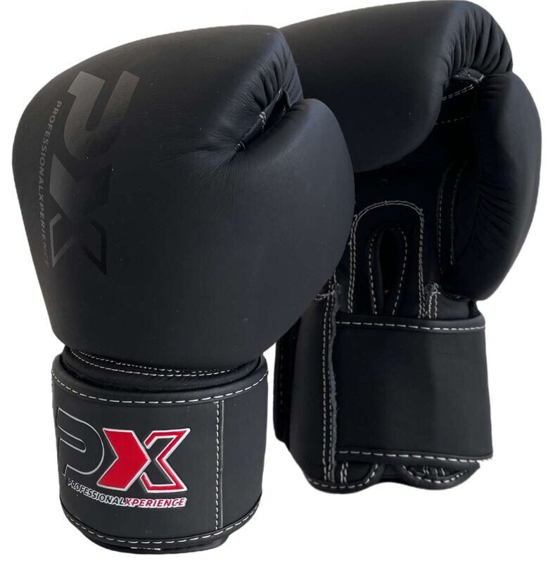 PX Boxhandschuhe, Echtleder, schwarz PX Boxhandschuhe, Echtleder, schwarz