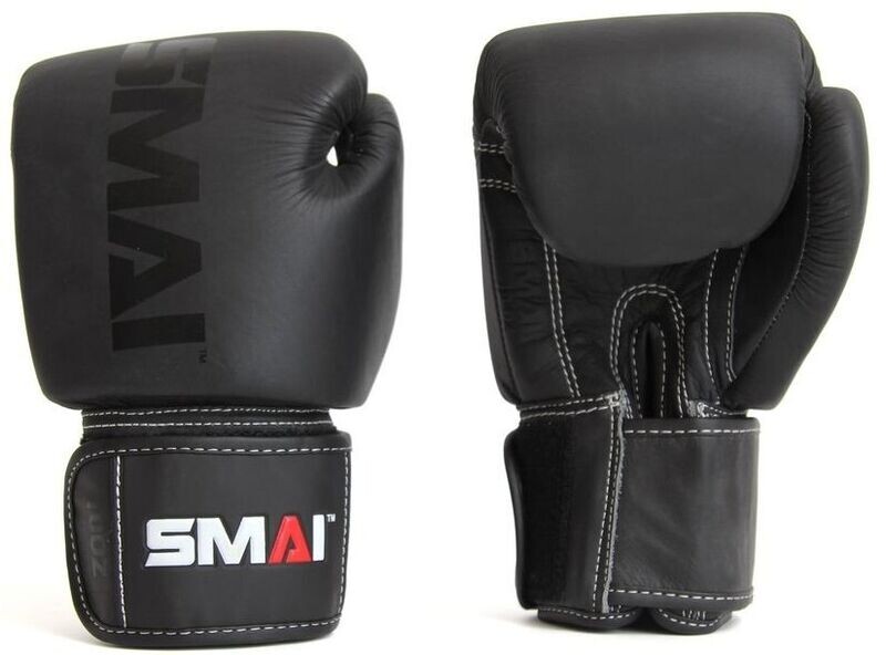 SMAI Boxhandschuhe, Elite 85, schwarz/weiss SMAI Boxhandschuhe, Elite 85, schwarz/weiss