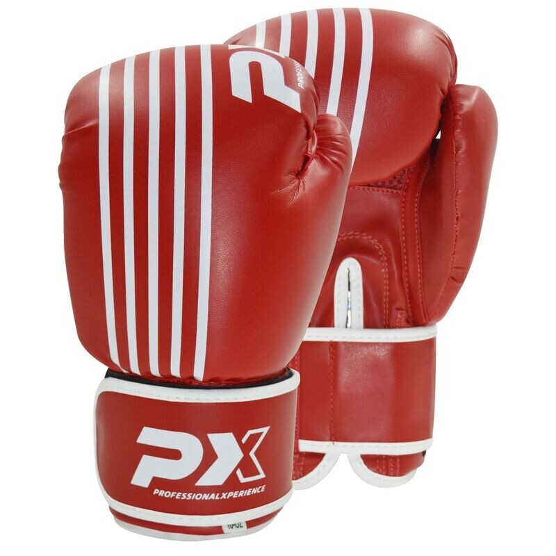 PX Boxhandschuhe, PX Boxhandschuhe, "Sparring", PU, rot