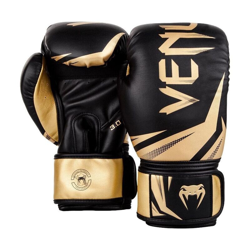 Venum Boxhandschuhe Venum Boxhandschuhe "Challenger", schwarz/gold