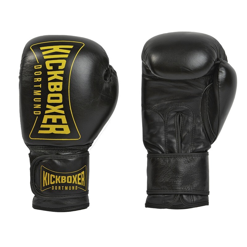 KBD Boxhandschuhe, Echtleder, schwarz KBD Boxhandschuhe, Echtleder, schwarz