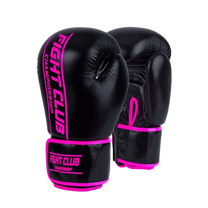 FC Boxhandschuhe FC Boxhandschuhe "Contest", Echtleder, sw/magenta