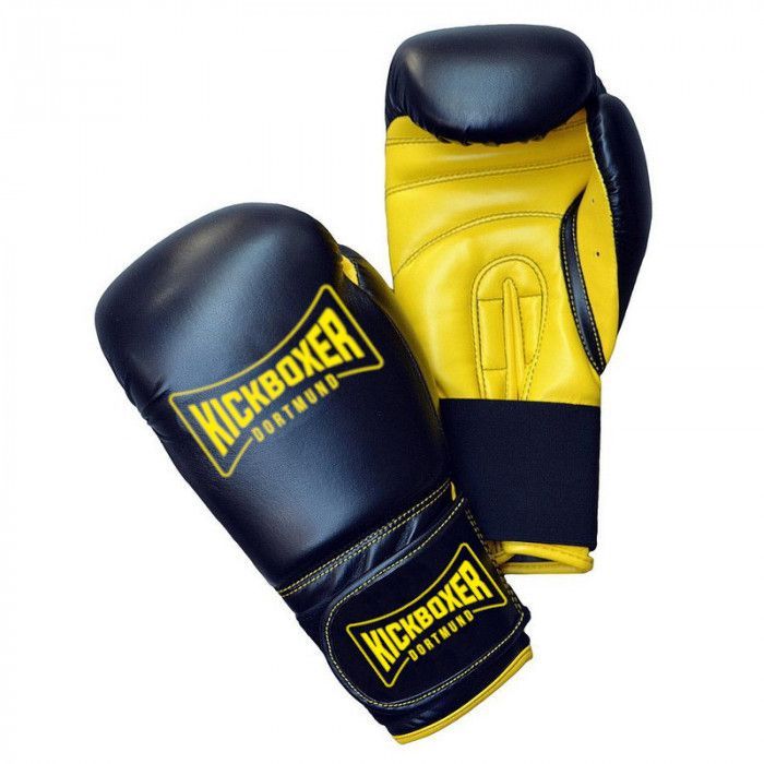 KBD Boxhandschuhe "Carbon", PU Material, schwarz