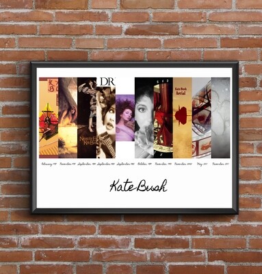 Kate Bush Discography Print