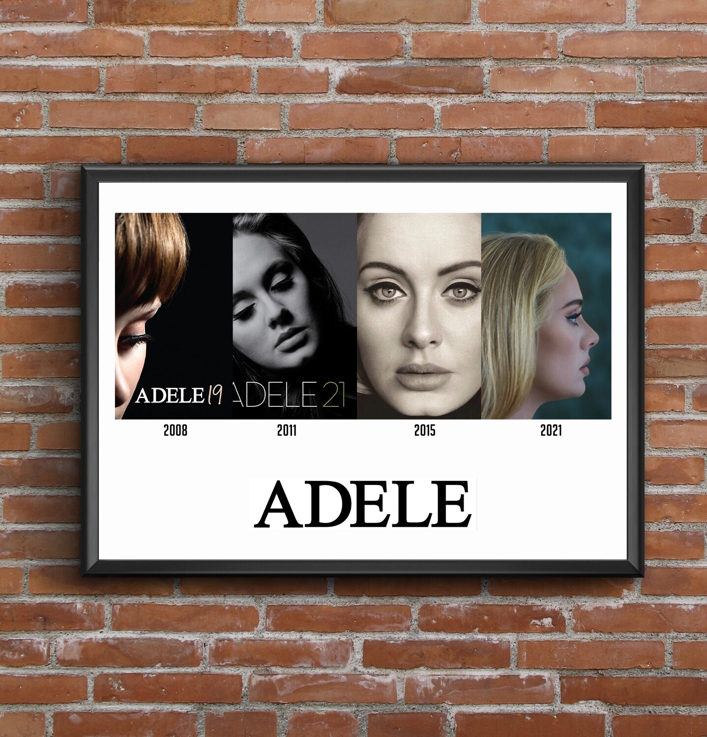 Adele Discography Print