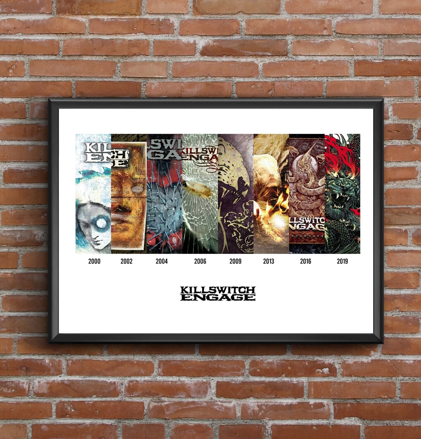 Killswitch Engage Discography Print