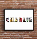 Billie Eilish Personalised Name Print