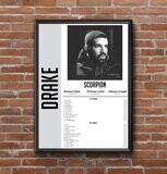 Drake - Scorpion Album Print