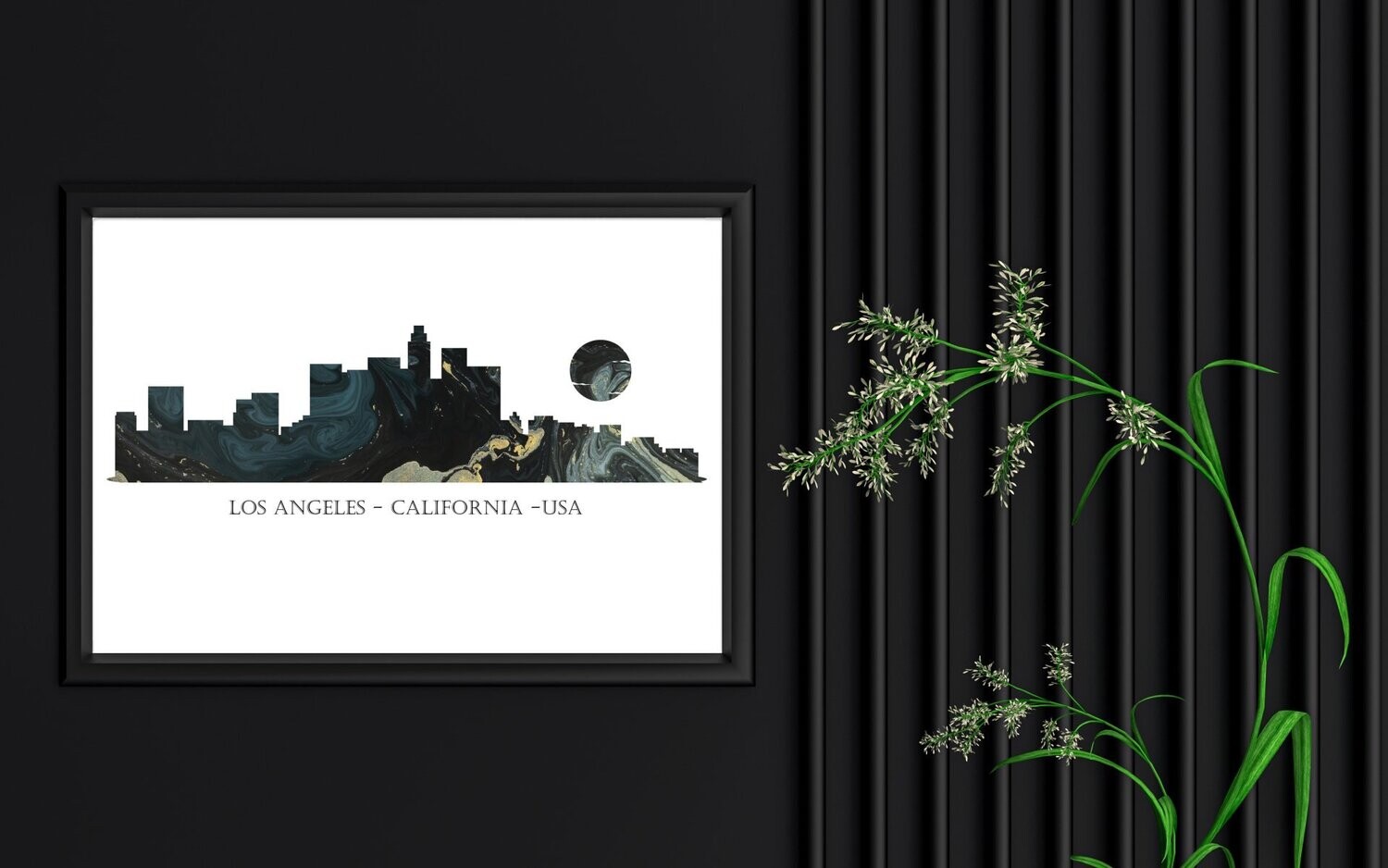 Los Angeles - California - USA  Skyline Print