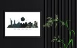 New York - New York -  USA  Skyline Print