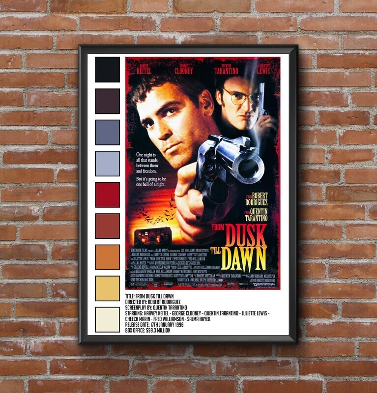 From Dusk Till Dawn Film Poster Print