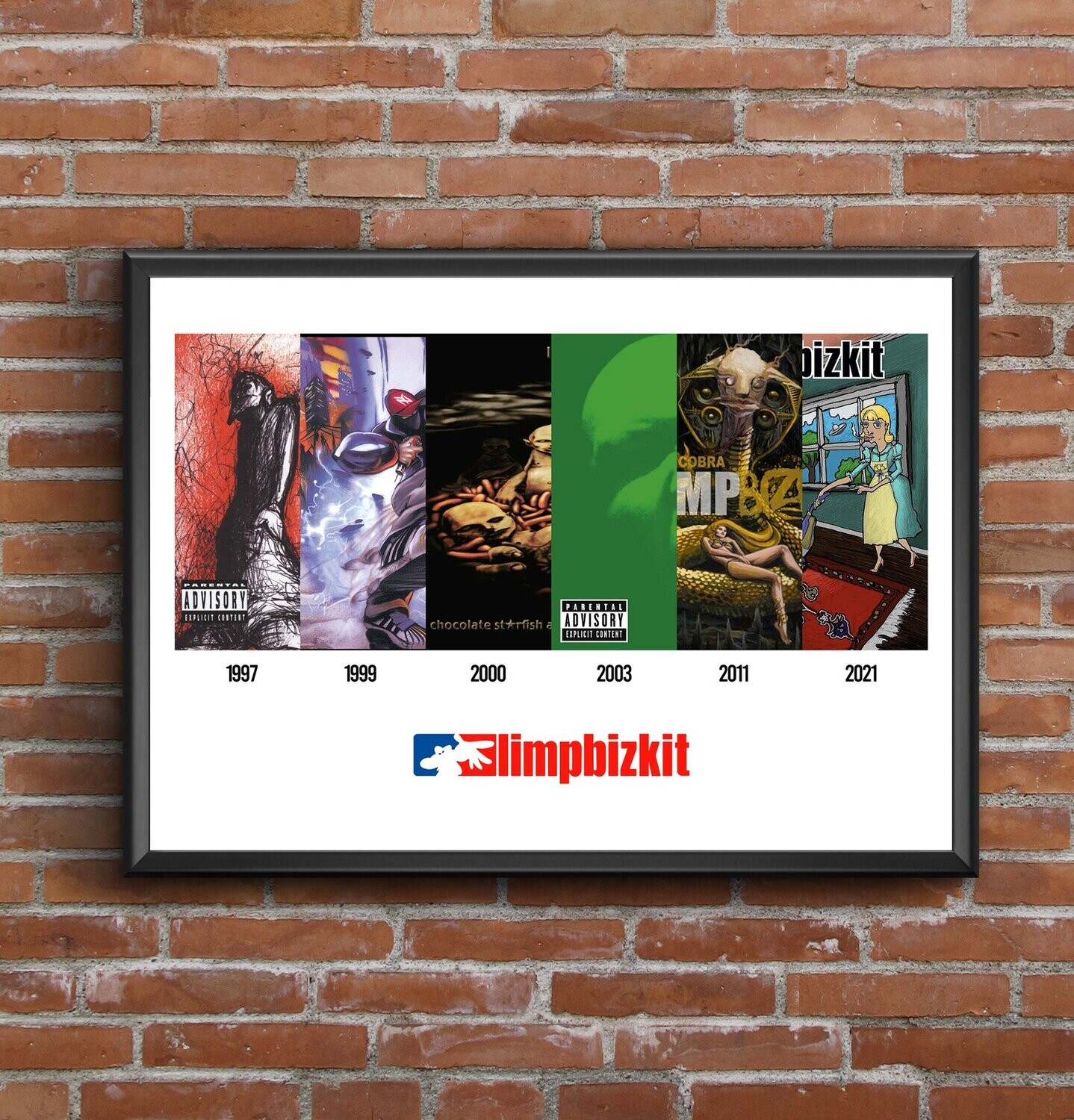 Limp Bizkit Discography Print