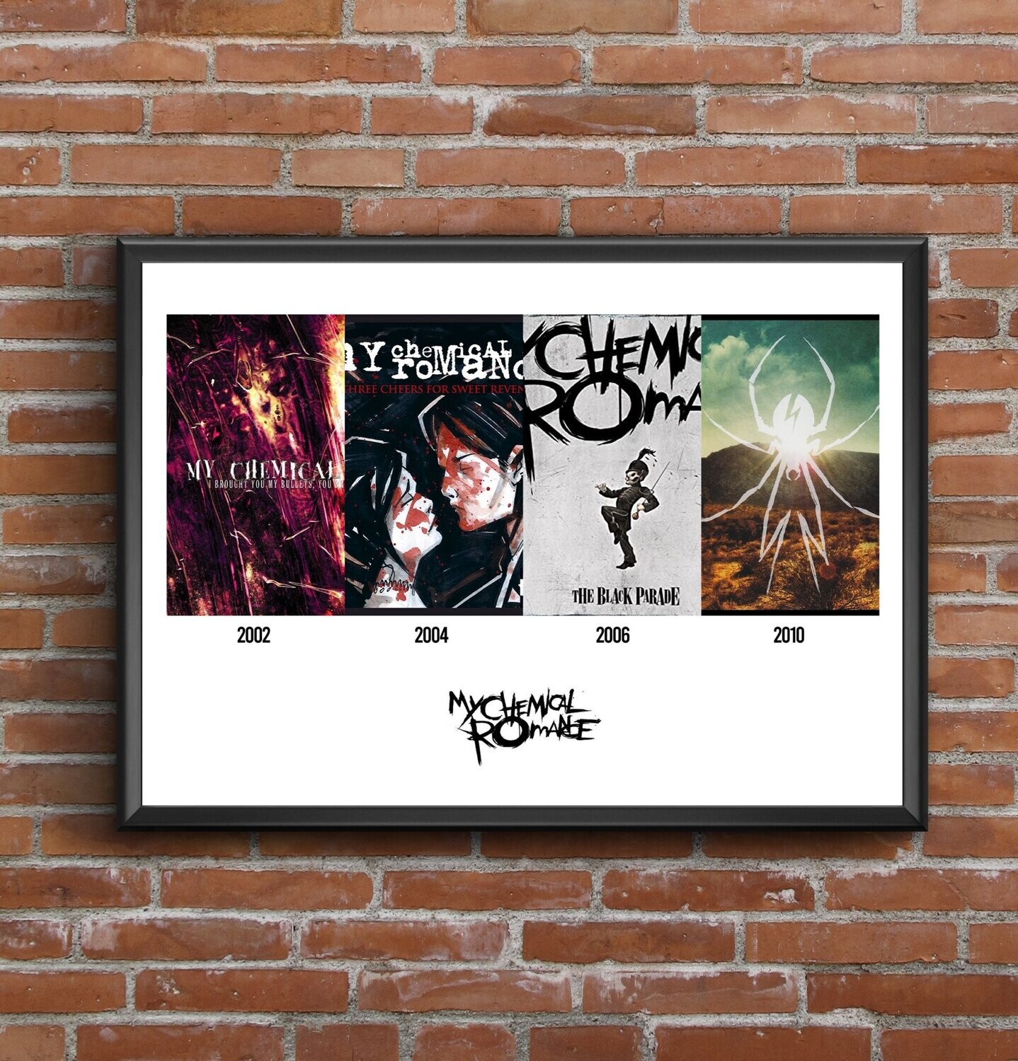 My Chemical Romance Discography Print