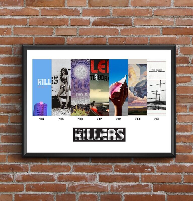 The Killers Discography Print