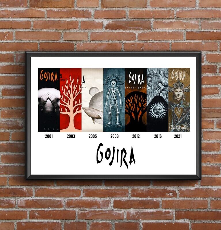 Gojira Full Discography Print