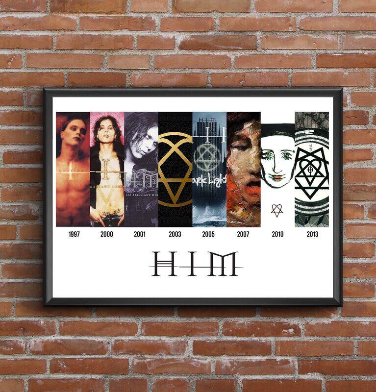 HIM Discography Print