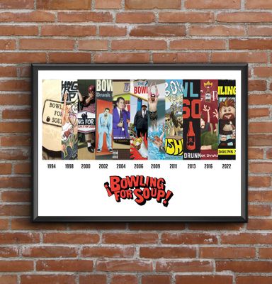 Bowling for Soup Discography Print