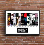 Marilyn Manson Discography Print