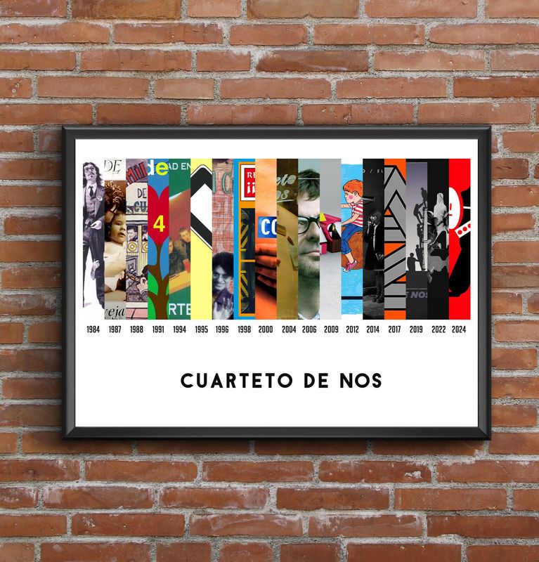 Cuarteto De Nos  Discography Print