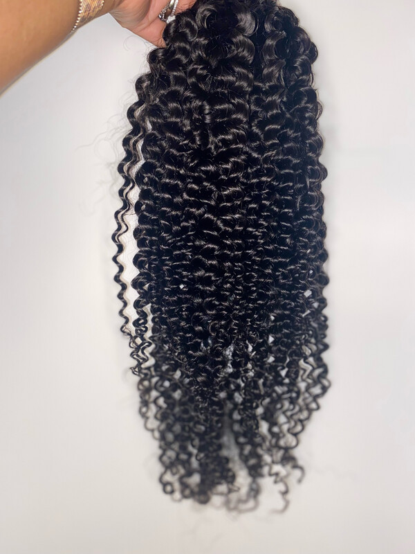 Viveestyles Kinky Curly 16 inch Drawstring Ponytail