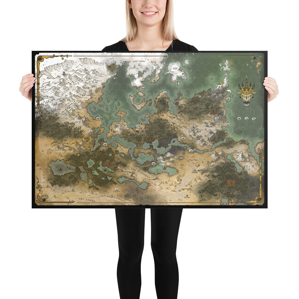 North Holds Table Map North Holds Table Map