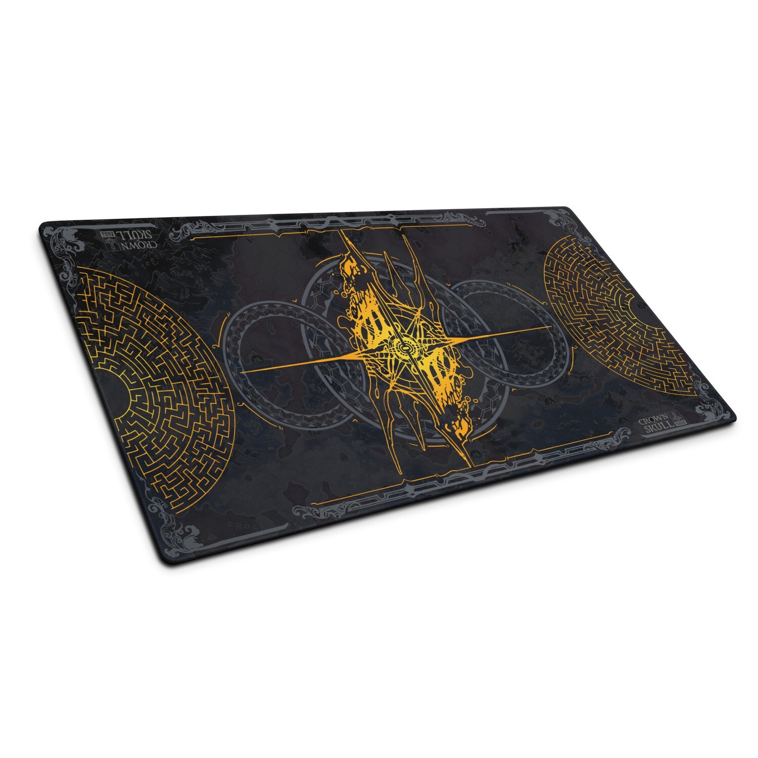 CROWN and SKULL Neoprene Table Mat