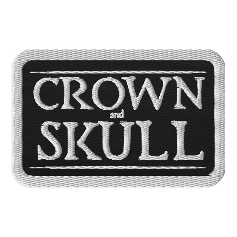 CROWN and SKULL Patch