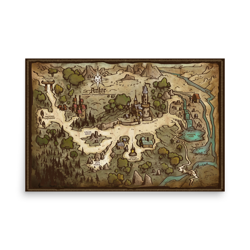 ANLOR Table Map
