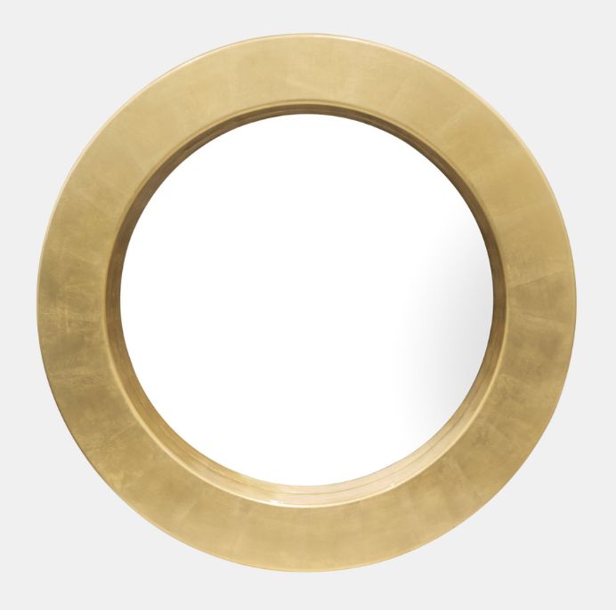 Thick Gold Mirror