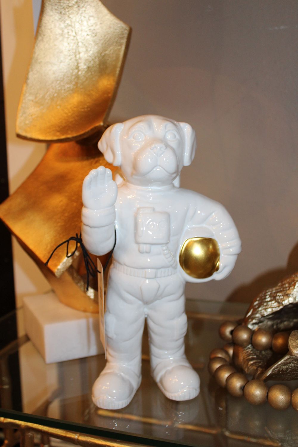 Astrodog White &amp; Gold