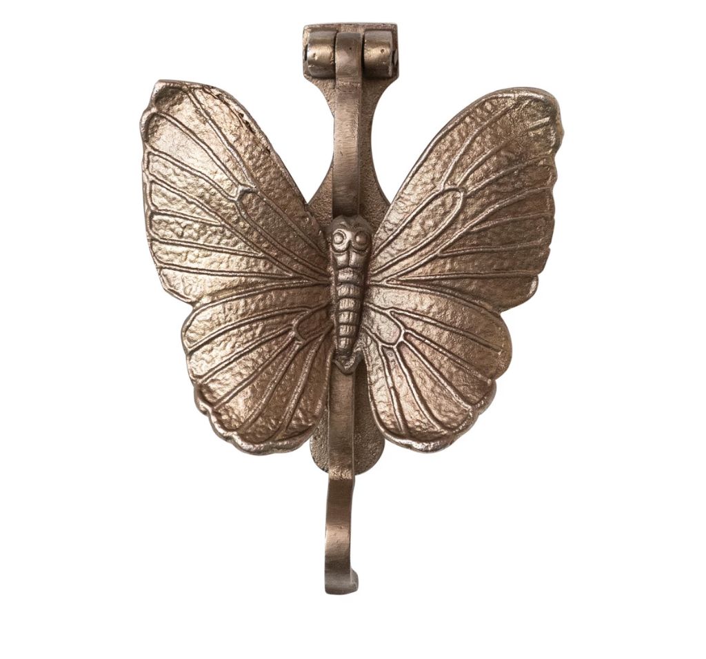 Cast Iron Butterfly Door Knocker