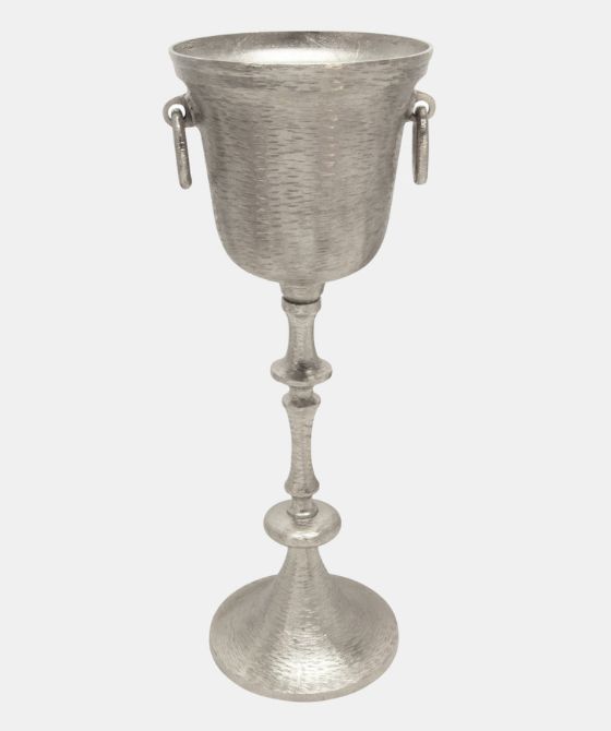 Silver Wine Cooler Metal