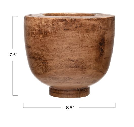 Decorative Paulownia Wood Bowl