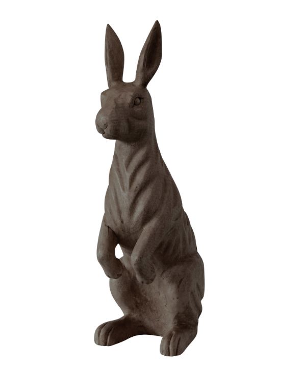 Hand-Carved Mango Wood Rabbit