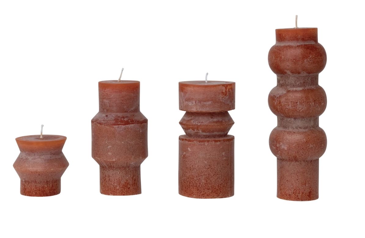 Unscented Large Pillar Candle