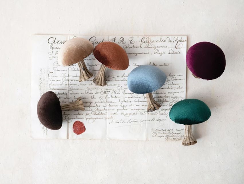 Small Standing Mushroom Light Brown